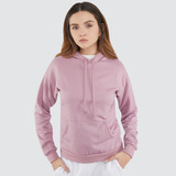 Hoodie Mujer Ostu  Morado Poliéster 40060128f-2197