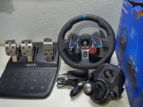 Volante Logitech G29 C/ Pedal C/ Câmbio P/ Pc, Ps3, Ps4, Ps5