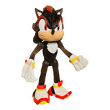 Figura Erizo Super Sonic Negro Shadow