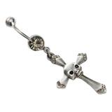 Piercing De Calavera Cristal Checoslovaco