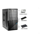 Cpu Micro Desktop Core 2 Duo / 4gb / Ssd 120gb 