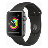 Apple Watch  Series 3 (gps) - Caja De Aluminio Gris Espacial De 42 Mm - Correa Deportiva Negro