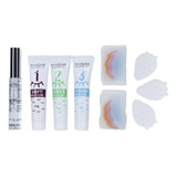  Kit Lash Lifting Cílios E  Brown Lamination Master Premium