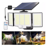 Lampara 234 Led Exterior Foco Solare Para Jardin Con 3 Modos