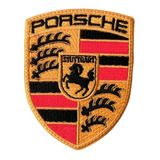 Porsche Parche Bordado Parche Textil Porsche Aplique 9 Cms