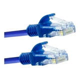 Cable De Red Rj45 Internet 15 Metros Categoria 5e Utp Azul