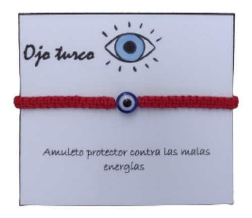 Pulseras Tobilleras Ojos Turcos X Mayor X 10 Con Tarjetas