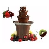 Pack 2 Fuente Fondue Cascada Chocolate 3 Pisos