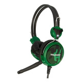 Headset Gamer Verde Tecdrive F-5 P2 Pc/ps3/ps4