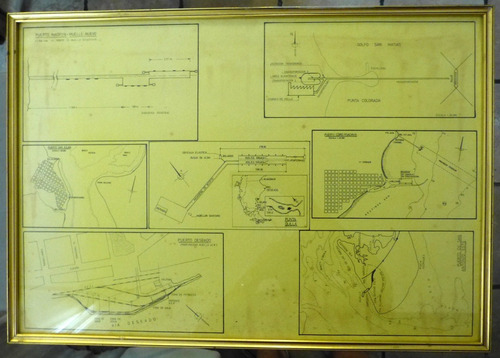 Carta Mapa Plano Croquis Puerto Deseado Madryn Comodoro