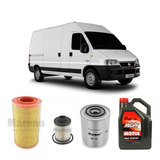 Kit 3 Filtros Fiat Ducato 2.8 Jtd Mareno Y Motul 15w40 X5