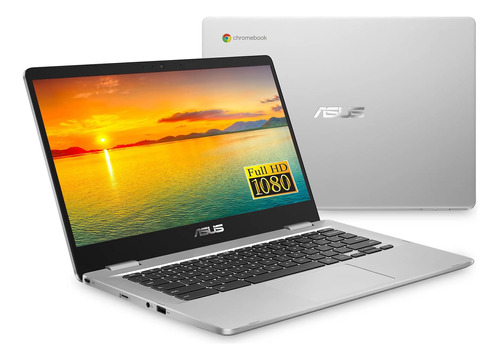 Portátil Para Estudiantes Asus Flagship Chromebook 14 Fhd, I