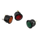 Luz Led Piloto Indicador Testigo 12v 20mm Colores X 2u Htec