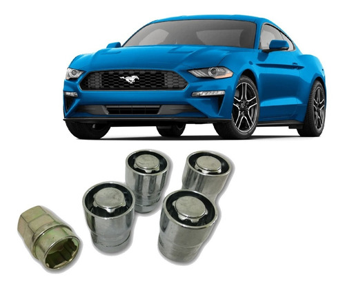 Tuercas De Seguridad 14x1.5 Ford Mustang 2020 Envio Gratis