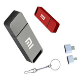 Pendrive Metal Xiaomi Usb 2tb Original+ Adaptador Tipo-c