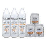 Shampoo Baño De Crema Novalook Combo X6 Extra Aci Kit Grande