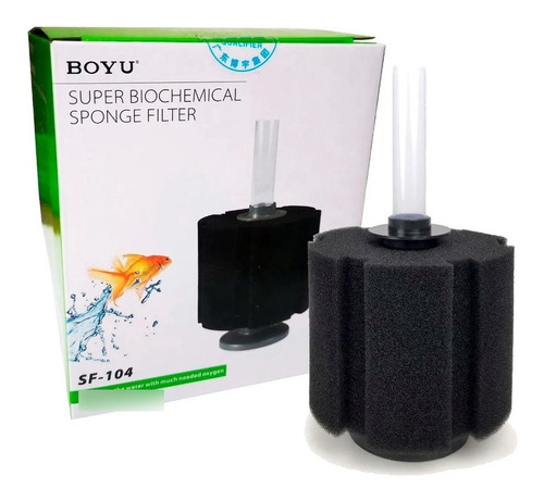  Filtro Esponja Biologico Peceras Hasta 200 Lts Boyu Sf-104