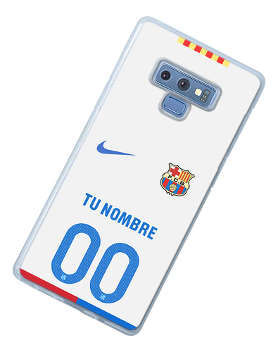 Funda Para Galaxy Barcelona Visita Personalizada Nombre