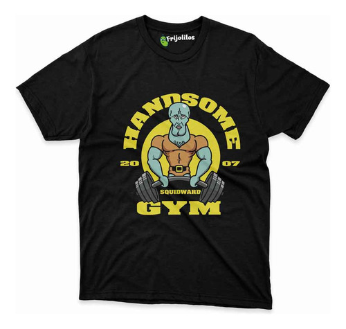 Playera Calamardo Guapo Mamadisimo Gym