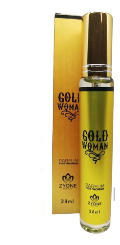 Perfume Mulher Lad  Gold Woman Zyone- 28ml-importada-grife - Original - Intenso Floral