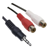 Cable Miniplug 3,5 Estereo Macho- 2rca Hemb 1.8 Mts Estandar