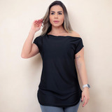 Camisa Feminina Ginástica Dry Fit Confortável Malha Fria