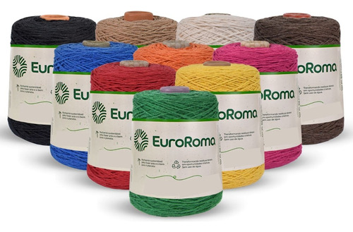 Barbante Euroroma 600g 10 Unidades Número 4, 6 Ou 8 Promoção