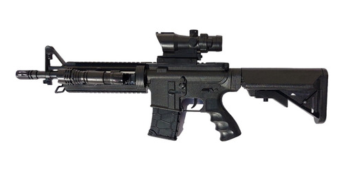 Rifle Airsoft Vigor M4 8916a Resorte 6 Mm Bbs Con Linterna