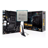 Kit Upgrade Gamer Ryzen 7 5700x + Placa Asus Tuf B550m Wi-fi