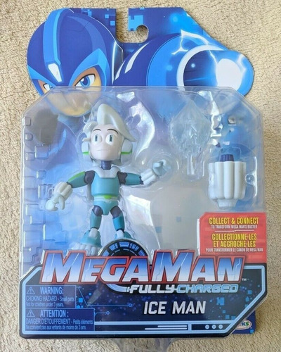 Mega Man Fully Charged Figura Ice Man