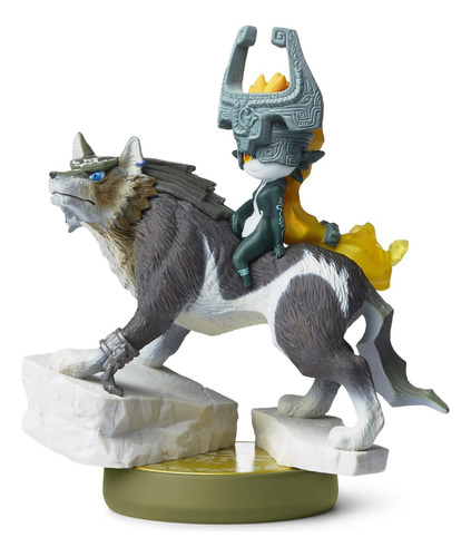 Nintendo Amiibo Wolf Link Figure (the Legend Of Zelda)