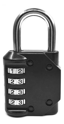 Candado Clave 4 Dígitos Seguridad Para Maletas Casillero Gym