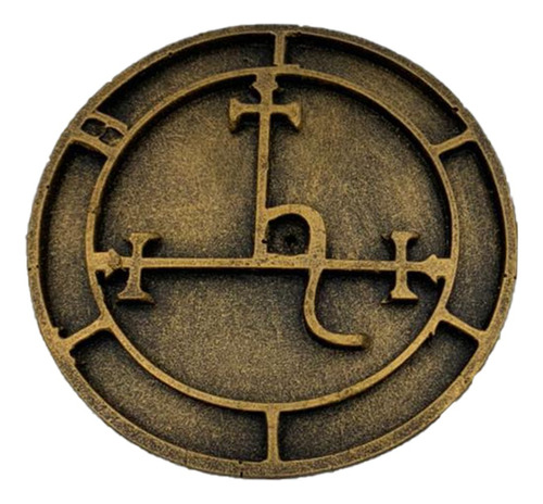 Incensário Sigilo De Lilith 8cm Coleção Simbolos Wiccaa