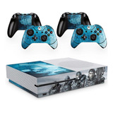 Skin Adesivo Protetor X Box One S E Controles Gears Of War 1