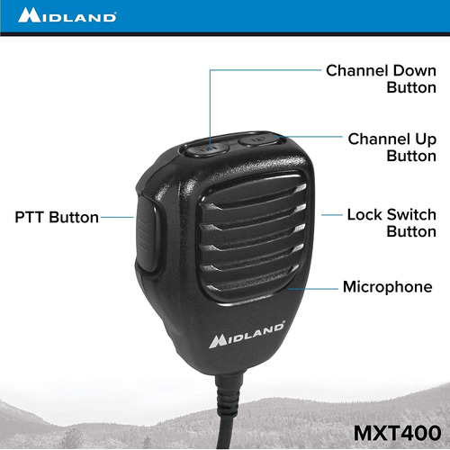 Midland Gmrs Micromobile - Radio Bidireccional (40 W, 8 Cana