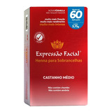 Kit Henna Expressão Facial 3,75g - 5 Castanho Médio