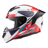 Casco Integral Moto Ls2 352 Rookie Beta Brillo Con Alerón