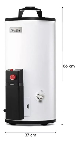 Calentador De Agua Depósito Maximus 1 Servicio, 38l 