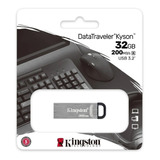 Pen Drive 32gb Kingston Dtkn/32gb Kyson 3.2 Metalico 200mb/s