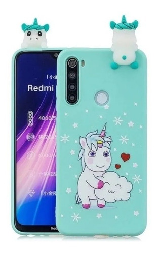 Forro Funda Estuche Para Xiaomi Redmi Note 8 Varios Diseños