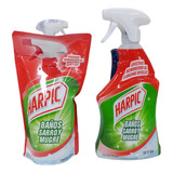 Harpic Baño Sarro Y Mugre Gatillo 650 Ml + Recarga 500 Ml