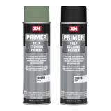 2 Pack Imprimador Negro Y Verde Pintura Self Etching Primer 
