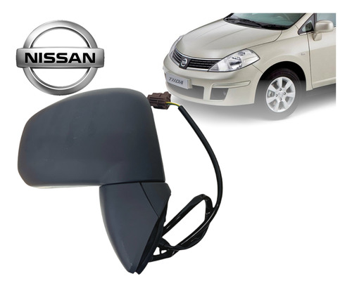 Retrovisor Para Nissan Tiida Del 2004 Al 2009 / Derecho Foto 4