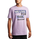 Remera Babolat Hombre Live Purple