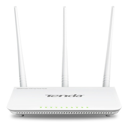 Router Inalámbrico Tenda F3 Poder N300 -3 Antenas 5dbi 3en 1