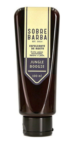 Esfoliante De Rosto Jungle Boogie Herbal 100ml Sobrebarba