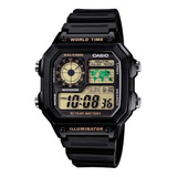 Reloj Casio Hombre Ae-1200wh-1b Digital Sumergible