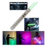 Star Galaxy Wars Sable Espada Luz Cambio De Sonido 7 Colores