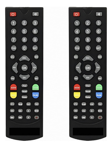 Kit 2 Controle Remoto Tv Similar -gs120-300- 240-311 Testado