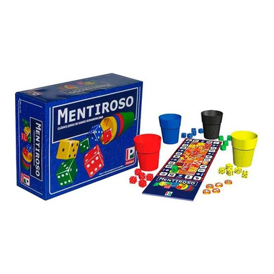 Juego De Mesas Mentiroso Clasico De Dados Plastigal 705 | Envío gratis
